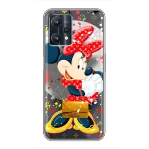 Чохол з принтом «Minni з бантіком» для Realme 9 Pro Plus
