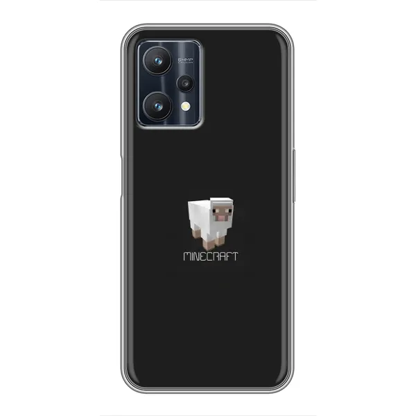 Чохол з принтом «Овечка Майнкрафт» для Realme 9 Pro Plus