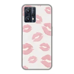 Чохол з принтом «Рожеві губи» для Realme 9 Pro Plus
