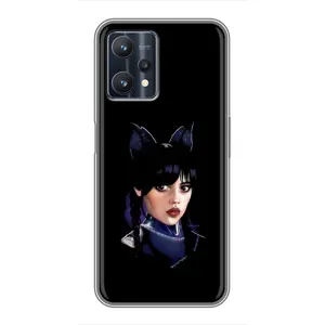 Чохли Венсдей на Realme 9 Pro Plus Уенсдей (AlphaPrint) (серйозна Венздей)