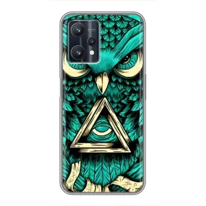 Чохол з принтом «Сова з оком» для Realme 9 Pro Plus