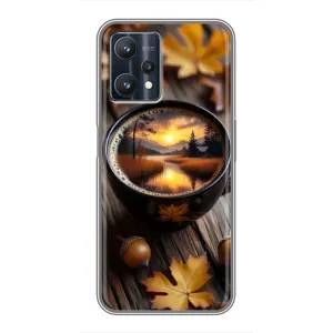 Чохол з принтом «Темна кава» для Realme 9 Pro Plus