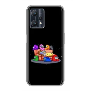 Чехол Амонг Ас для Realme 9 Pro (AlphaPrint) (Амонг-ас)