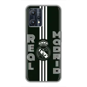 ФК Реал Мадрид чохли для Realme 9 Pro (AlphaPrint) (чорно білий Реал)
