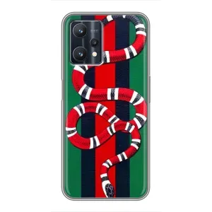 Чехлы ГУЧЧИ для Реалми 9 Про (AlphaPrint) (Gucci змия)