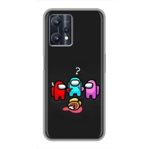 Чехол Амонг Ас для Realme 9 Pro (AlphaPrint) (Импостер)