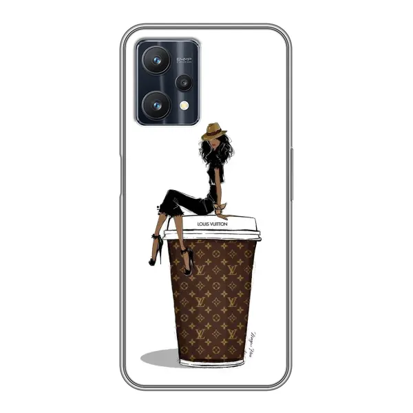 Чехол с принтом «кофе LOUIS VUITTON» для Realme 9 Pro Чехол с принтом «кофе LOUIS VUITTON» для Realme 9 Pro