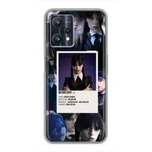 Чохли Венсдей на Realme 9 Pro Уенсдей (AlphaPrint) (колаж Венздей)