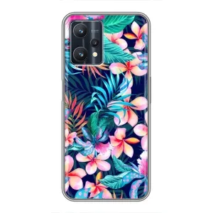 Чехол с принтом «Красочные цветы» для Realme 9 Pro