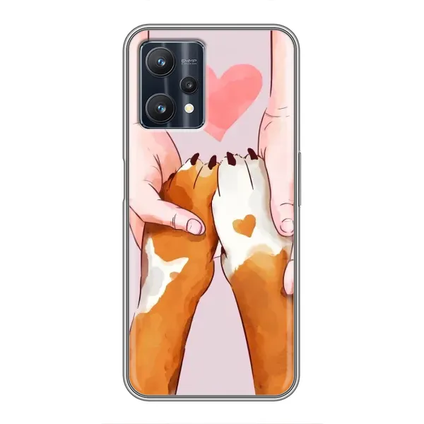 Чохол з принтом «Любовь до собак» для Realme 9 Pro