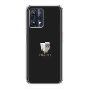 Чохол Майнкрафт на Realme 9 Pro (AlphaPrint) Minecraft (Овечка Майнкрафт)