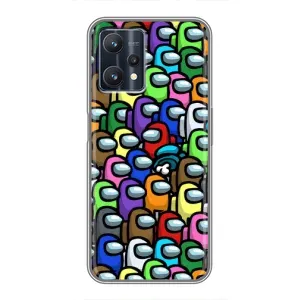 Чехол Амонг Ас для Realme 9 Pro (AlphaPrint) (Убит)