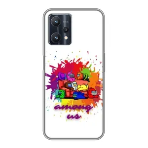 Чехол Амонг Ас для Realme 9 Pro (AlphaPrint) (Яркий АмонгАс)