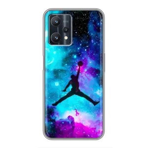 Чохли для Realme 9 Pro - з картинкою JORDAN (AlphaPrint) (Яскравий Джордан)