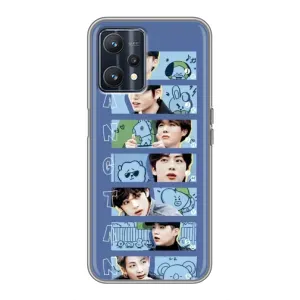 Чехлы BTS для Realme 9 (AlphaPrint)
