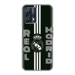 ФК Реал Мадрид чохли для Realme 9 (AlphaPrint) (чорно білий Реал)