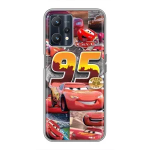 Силіконовий чохол Маквін для Realme 9 (Колаж Блискавка Маквін)