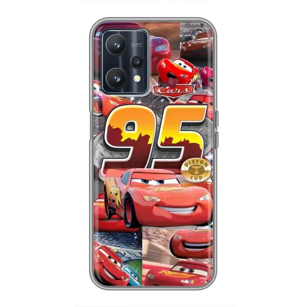 Чохол з принтом «Колаж Блискавка Маквін» для Realme 9 Чохол з принтом «Колаж Блискавка Маквін» для Realme 9