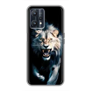 Чохол з принтом «Лев у темряві» для Realme 9