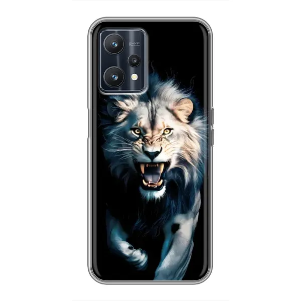 Чохол з принтом «Лев у темряві» для Realme 9