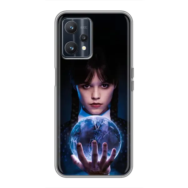 Чохол з принтом «Магічна сфера Венздей» для Realme 9 Чохол з принтом «Магічна сфера Венздей» для Realme 9