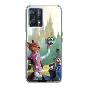 Чохол Зоотрополіс на Realme 9 (Герої мультфільму Зоотрополіс)