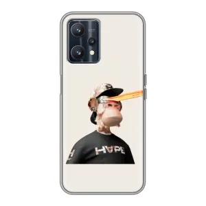 Чохли з Мавпами NFT для Realme 9 (AlphaPrint) (мавпа NFT в окулярах)