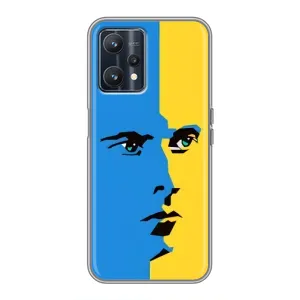 Украинские Чехлы для Realme 9 с картинкой УПА (AlphaPrint) (Степан Бандера)