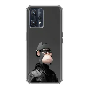 Чохли з Мавпами NFT для Realme 9 (AlphaPrint) (стильна мавпа NFT)