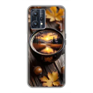 Чохол з принтом «Темна кава» для Realme 9