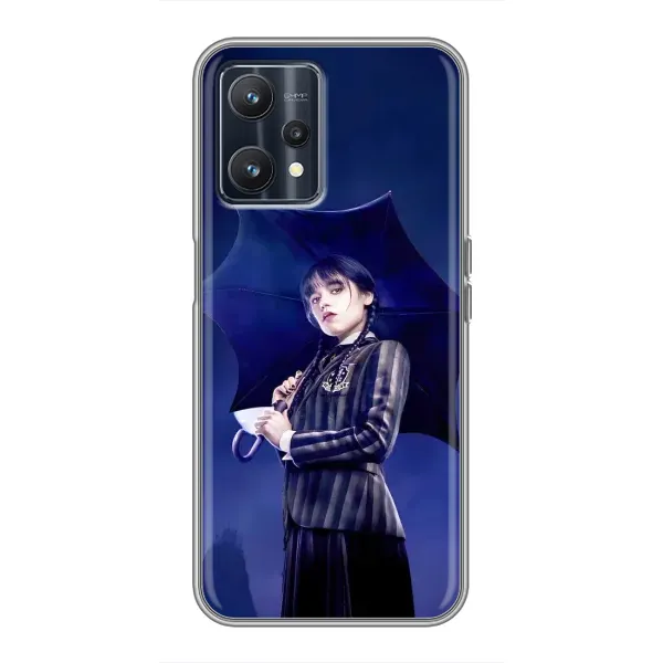 Чохол з принтом «Венздей з парасолькою» для Realme 9 Чохол з принтом «Венздей з парасолькою» для Realme 9