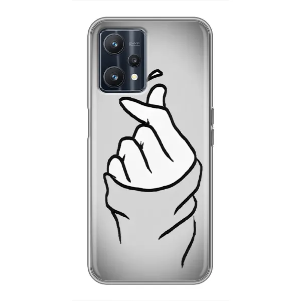 Чехол с принтом «Значок Love» для Realme 9 Чехол с принтом «Значок Love» для Realme 9