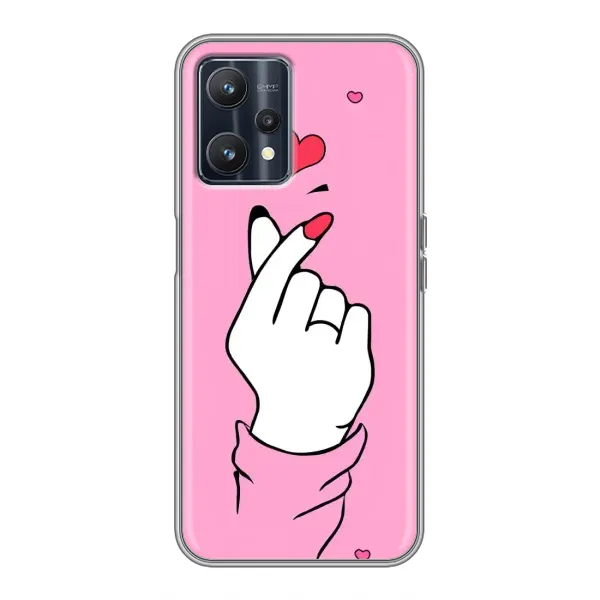 Чехол с принтом «Знак Love» для Realme 9 Чехол с принтом «Знак Love» для Realme 9