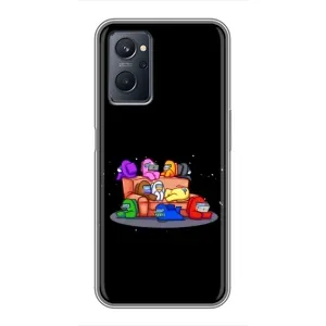 Чехол Амонг Ас для Realme 9i (AlphaPrint) (Амонг-ас)