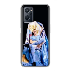 Чохли з футболістом Ерлінг Холанд для Realme 9i (AlphaPrint) (футболіст Холанн)