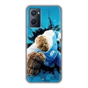 Чехол с принтом Фантастическая четверка для Realme 9i (Существо Фантастическая Четверка)