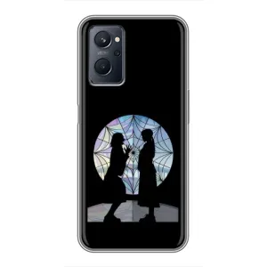 Чехлы Венсдей на Realme 9i Уэнсдей (AlphaPrint) (комната Уэнздей)