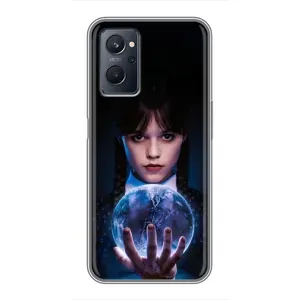 Чехол с дизайном Венздей 2 на Realme 9i (Магическая сфера Уэнздей)