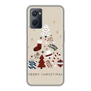 Різдвяні, Святкові Чохли для РеалМi 9i (Merry Christmas)