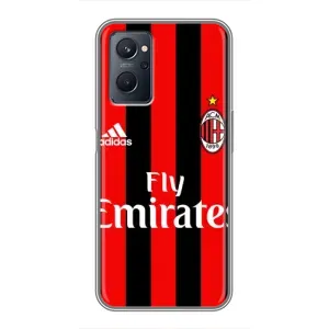 Чехлы для Realme 9i (VPrint) - Футбольные клубы (Milan)