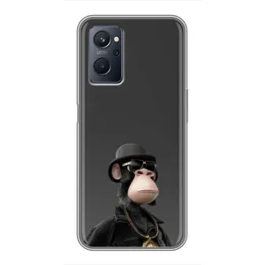 Чохли з Мавпами NFT для Realme 9i (AlphaPrint) (Мавпа NFT)