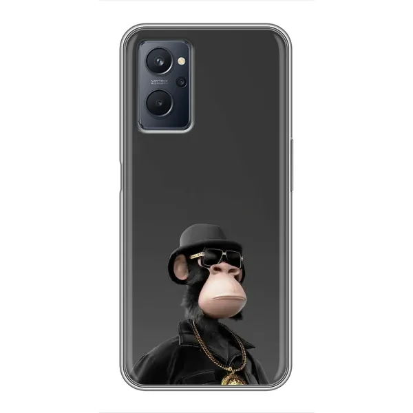 Чохол з принтом «Мавпа NFT» для Realme 9i