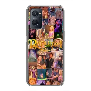 Чехол Рапунцель для Realme 9i (Коллаж Рапунцель)