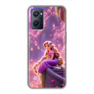 Чехол Рапунцель для Realme 9i (Рапунцель в замке)