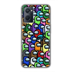 Чехол Амонг Ас для Realme 9i (AlphaPrint) (Убит)