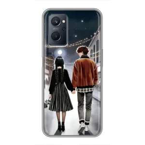Чехол с дизайном Венздей 2 на Realme 9i (Уэнздей и Тайлер)