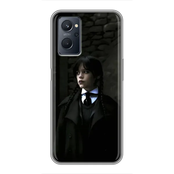 Чехол с принтом «Темный стиль Уэнздей» для Realme 9i Чехол с принтом «Темный стиль Уэнздей» для Realme 9i