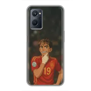 Чохол з футболістом Ламін Ямаль Realme 9i (Ямаль аніме)