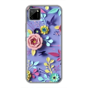 Чохли з квітами для Realme C11 (VPrint) (Дизайн квітів)