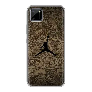 Чохли для Realme C11 - з картинкою JORDAN (AlphaPrint) (Logo Jordan)